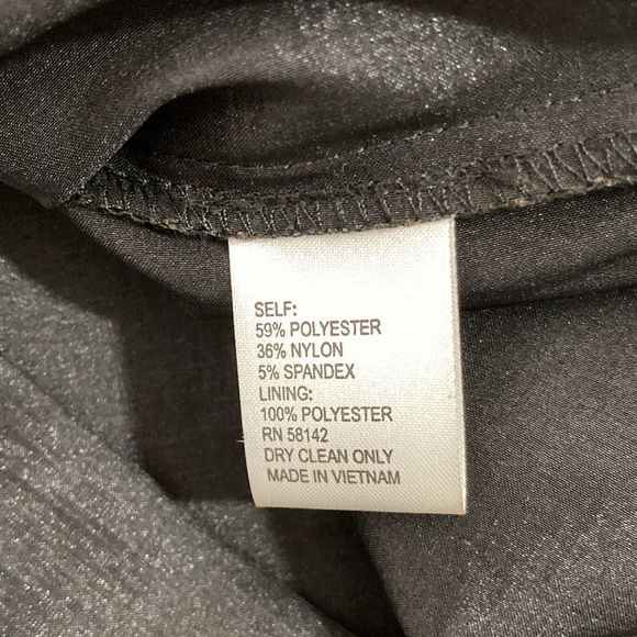 London Times, One Shoulder, Champaign and black, Size 4 Dress - Picture 11 of 11